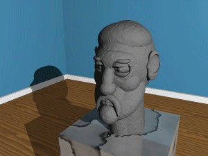 Image réalisée sous POV/MORAY